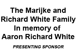 Richard & Marijke White - Presenting Sponsor